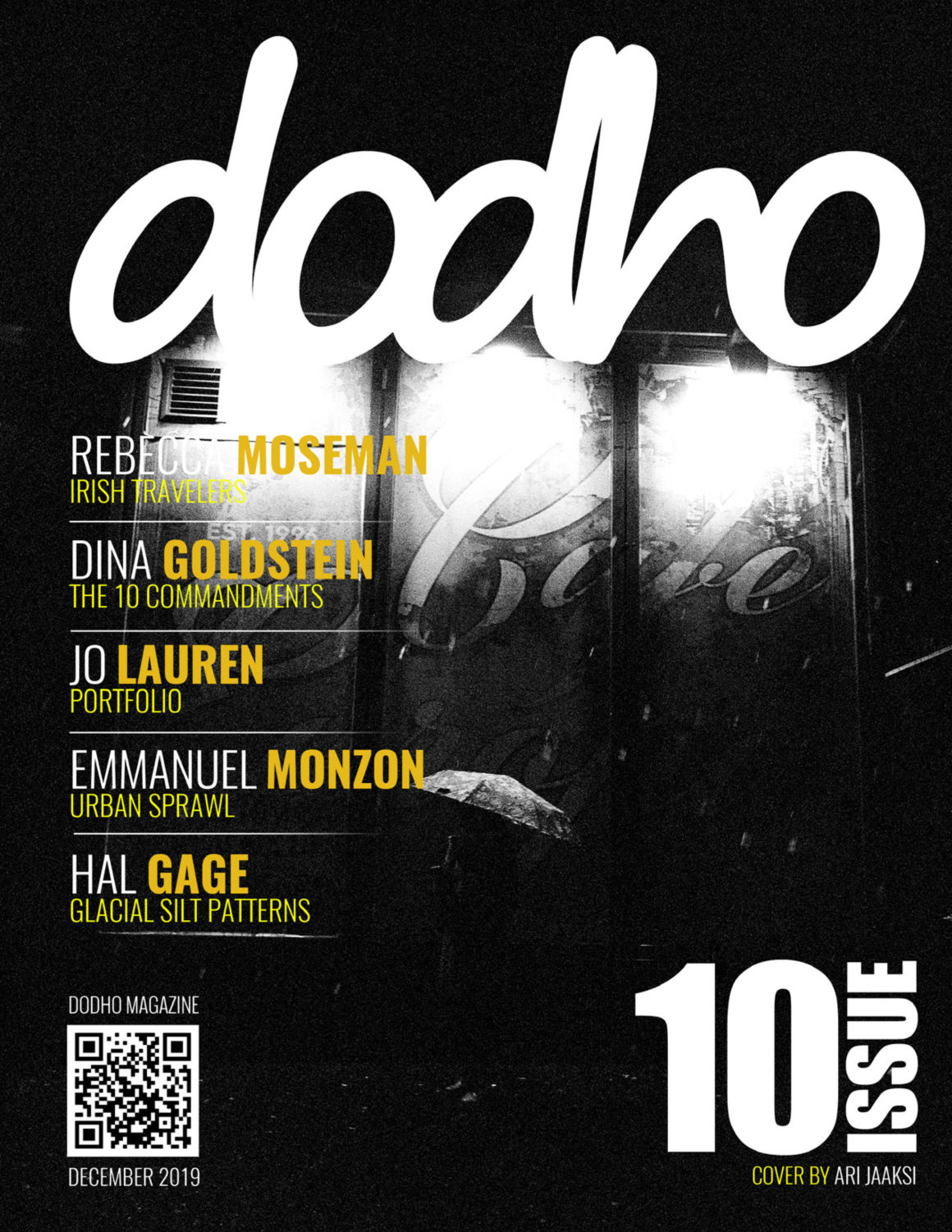 Doho magazine cover featuring the work of Dina Goldstein