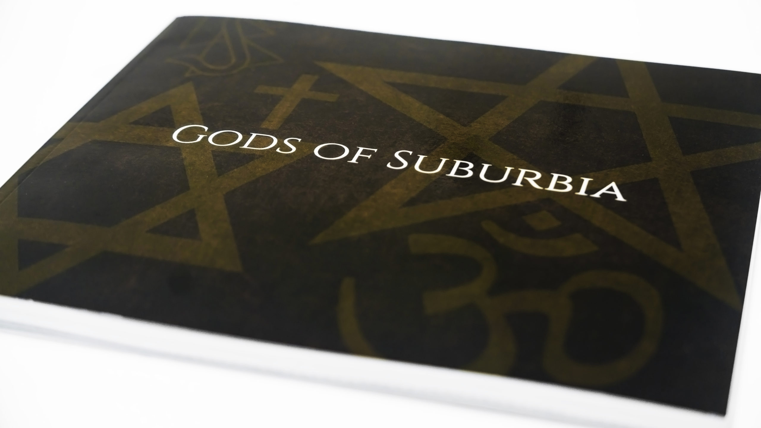 GODS OF SUBURBIA Soft Cover Signed Book