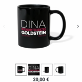 Artist Dina Goldstein Merchandise at Studio Idan Paris mug